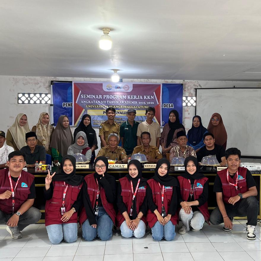 Seminar Program Kerja KKN Angkatan VII Universitas Puangrimaggalatung Sengkang
