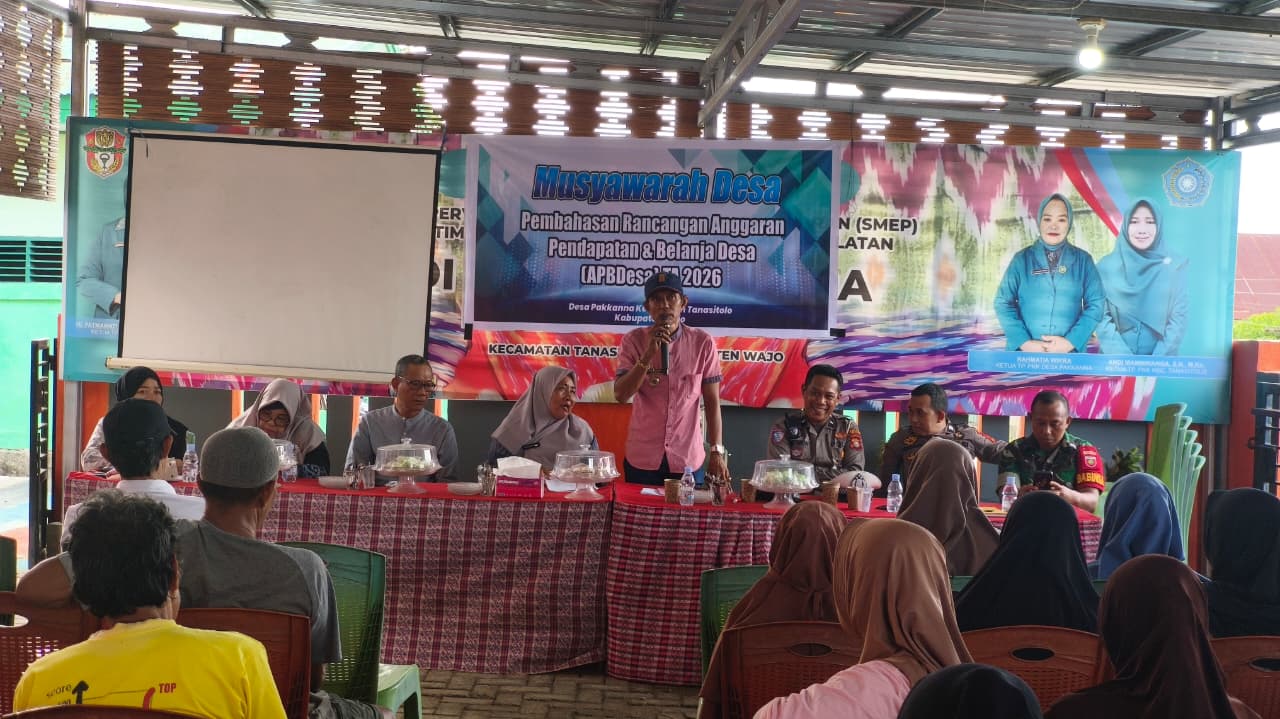Musyawarah Desa Pembahasan Rancangan Anggaran Pendapatan dan Belanja Desa (APBDesa) TA 2026