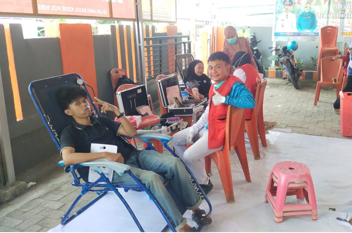 KEGIATAN DONOR DARAH DI BULAN FEBRUARI DI DESA PAKKANNA KECAMATAN TANASITOLO TAHUN 2026