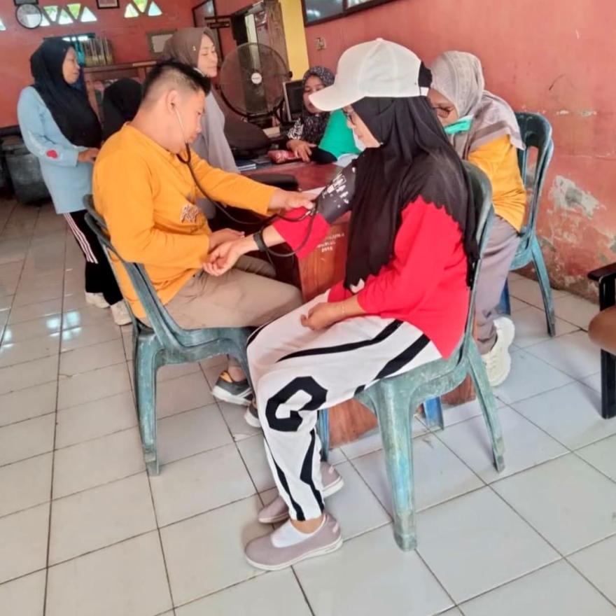 TES KEBUGARAN WARGA KELURAHAN TANCUNG